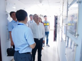 濱海新區(qū)常務副區(qū)長賈堤一行蒞臨同陽科技調(diào)研指導